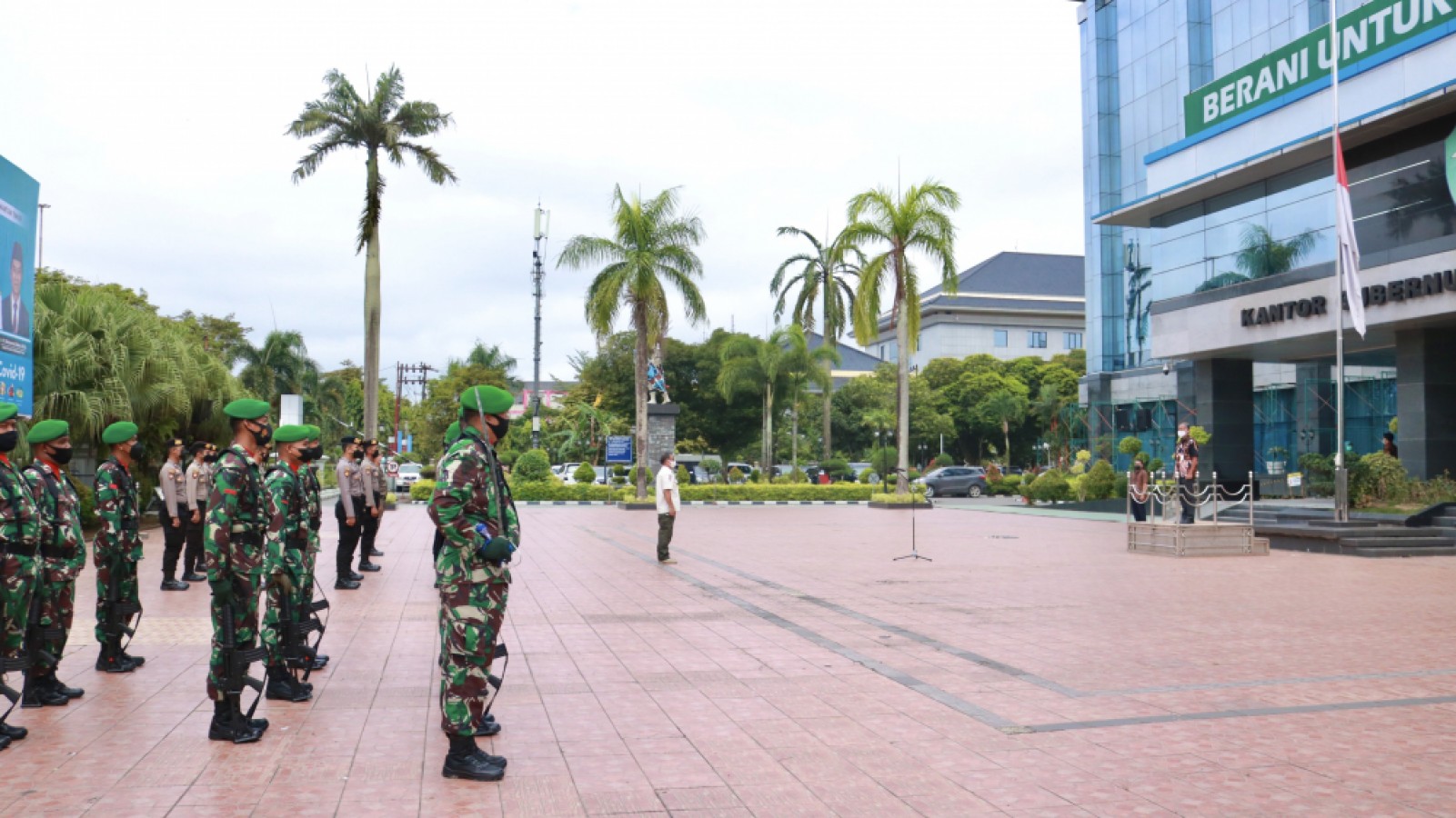 Pemprov Kaltim Lakukan Gladi Resik Jelang Peringatan Hari Kesaktian Pancasila