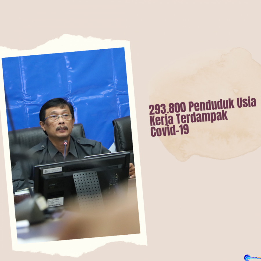 293.800 Penduduk Usia Kerja Terdampak Covid-19