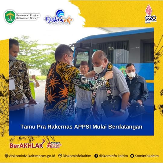 Tamu Pra Rakernas APPSI Mulai Berdatangan