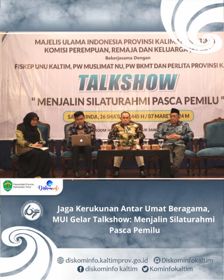 Jaga Kerukunan Antar Umat Beragama, MUI Gelar Talkshow: Menjalin Silaturahmi Pasca Pemilu