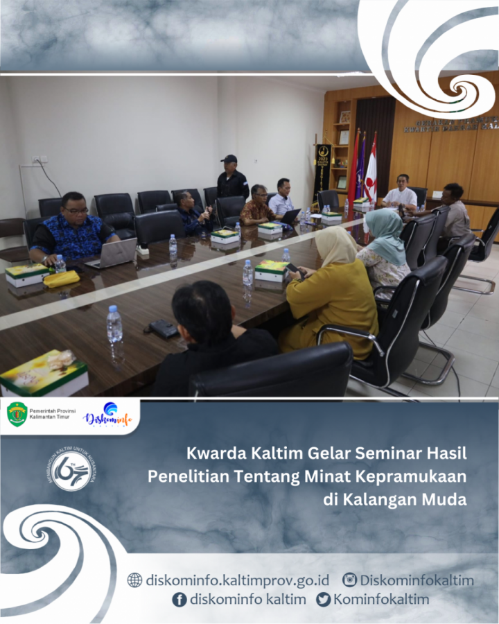 Kwarda Kaltim Gelar Seminar Hasil Penelitian Tentang Minat Kepramukaan di Kalangan Muda