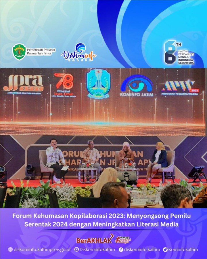 Forum Kehumasan Kopilaborasi 2023: Menyongsong Pemilu Serentak 2024 dengan Meningkatkan Literasi Media