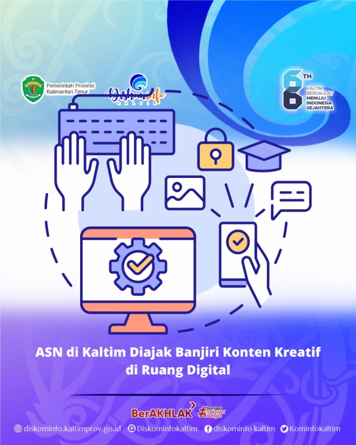 ASN di Kaltim Diajak Banjiri Konten Kreatif di Ruang Digital