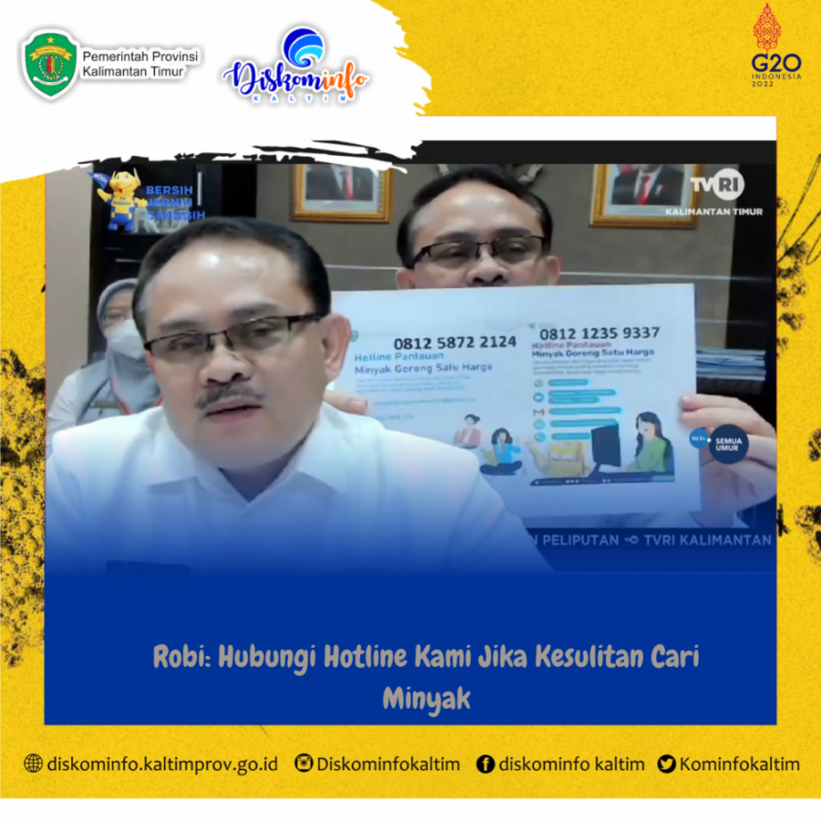 Robi: Hubungi Hotline Kami Jika Kesulitan Cari Minyak