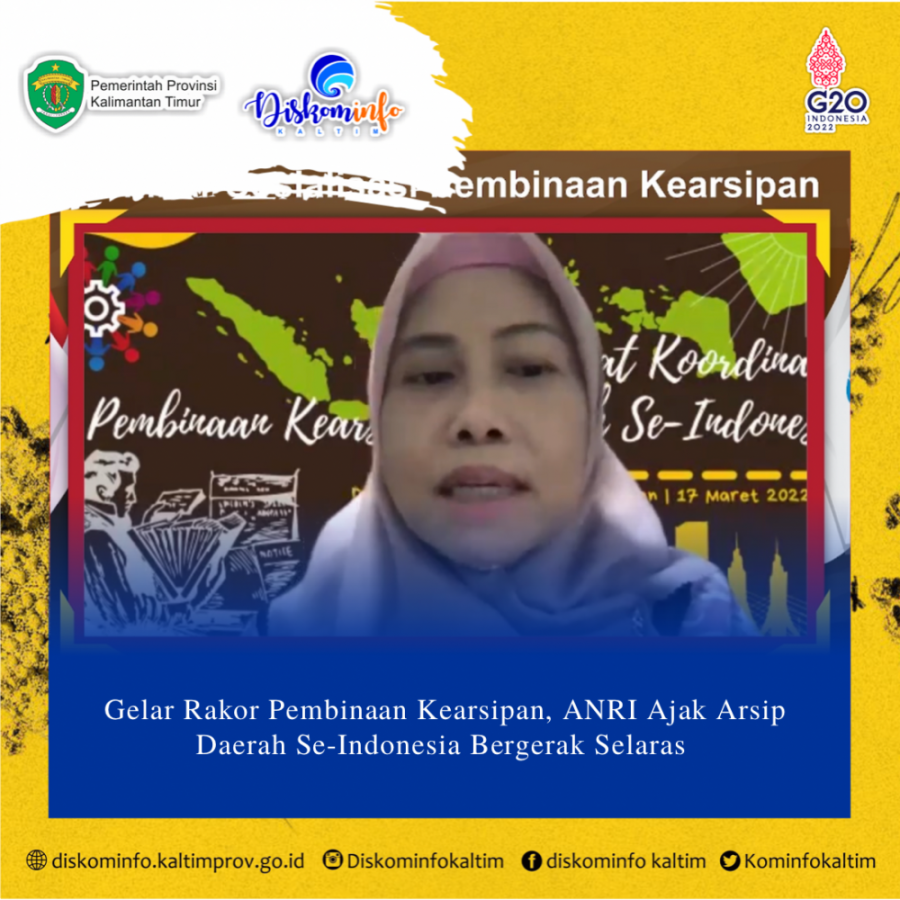 Gelar Rakor Pembinaan Kearsipan, ANRI Ajak Arsip Daerah Se-Indonesia Bergerak Selaras