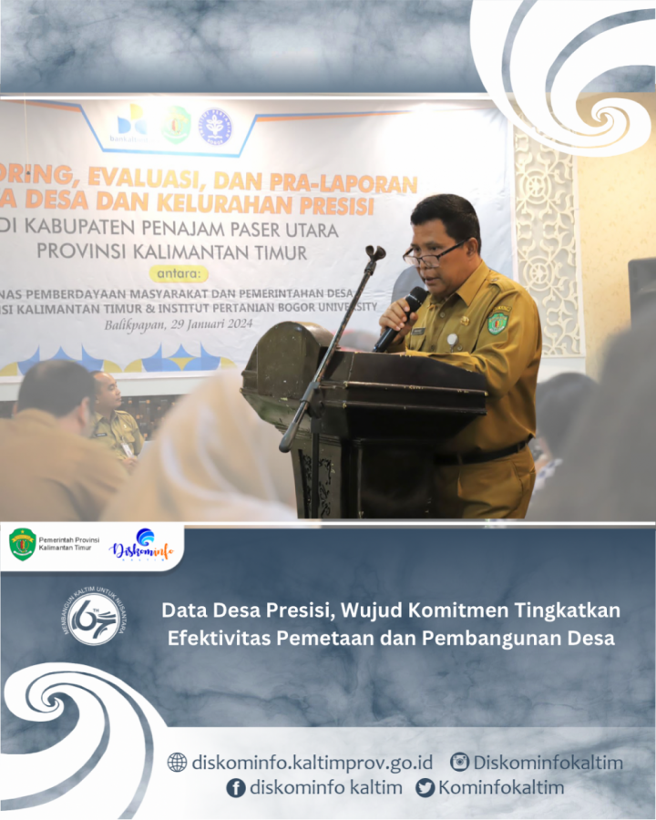 Data Desa Presisi, Wujud Komitmen Tingkatkan Efektivitas Pemetaan dan Pembangunan Desa