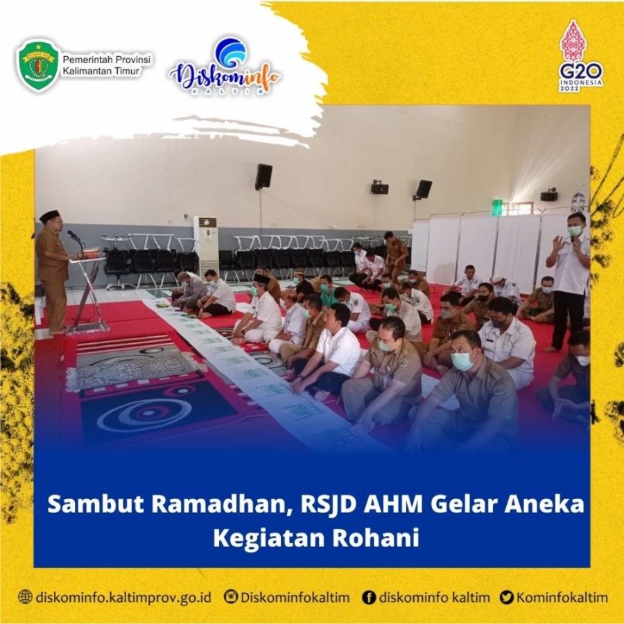 Sambut Ramadhan, RSJD AHM Gelar Aneka Kegiatan Rohani