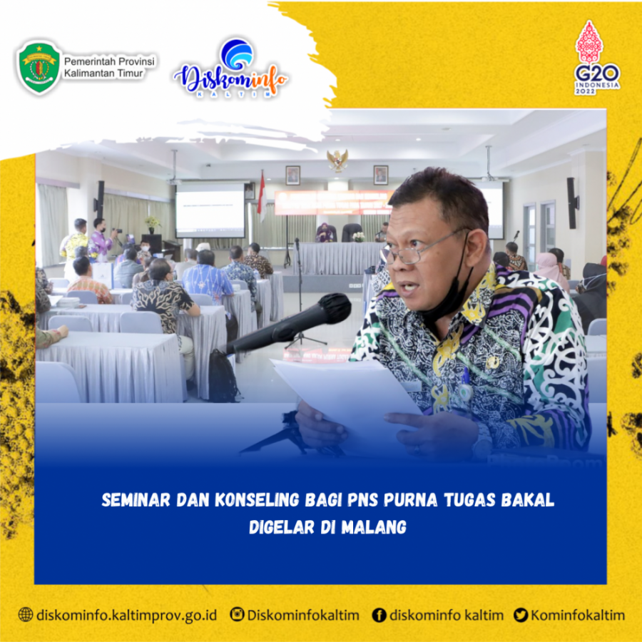 Seminar Dan Konseling Bagi PNS Purna Tugas Bakal Digelar Di Malang