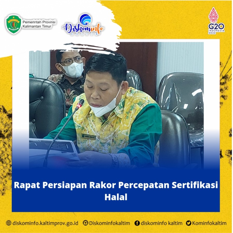 Rapat Persiapan Rakor Percepatan Sertifikasi Halal