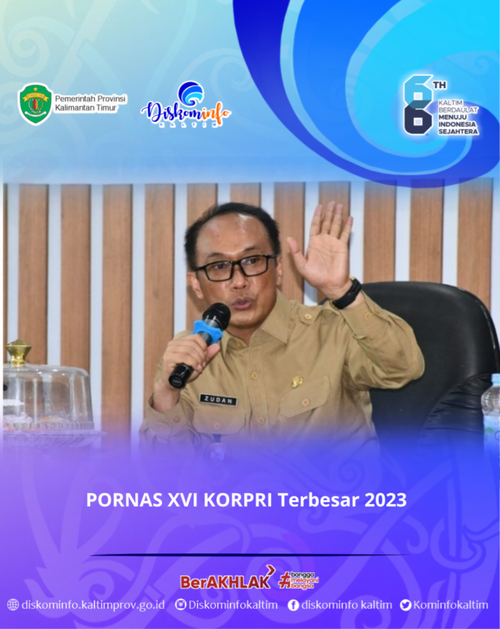 PORNAS XVI KORPRI Terbesar 2023