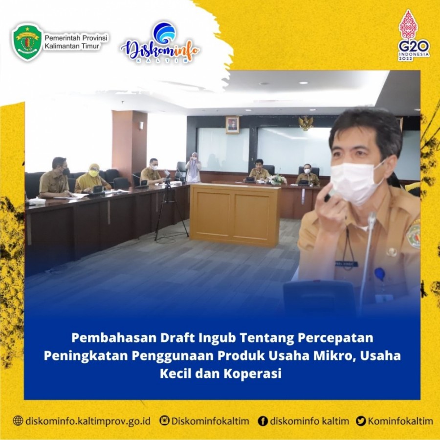 Pembahasan Draft Ingub Tentang Percepatan Peningkatan Penggunaan Produk Usaha Mikro, Usaha Kecil dan Koperasi