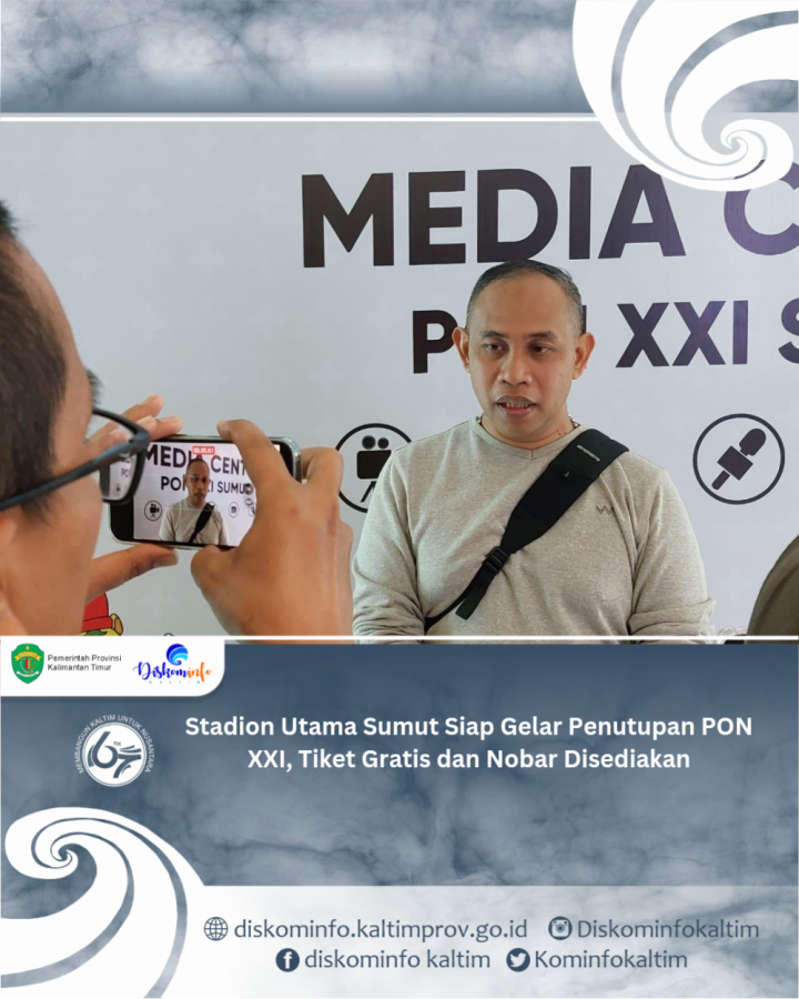 Stadion Utama Sumut Siap Gelar Penutupan PON XXI, Tiket Gratis dan Nobar Disediakan