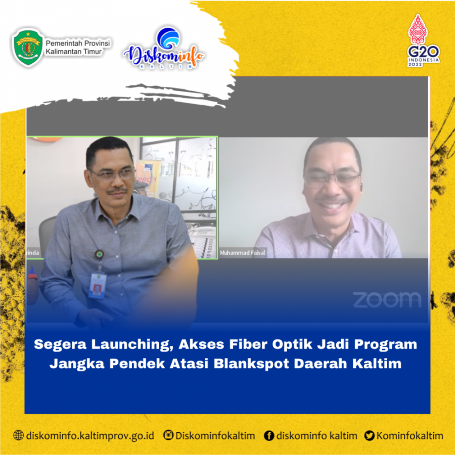 Segera Launching, Akses Fiber Optik Jadi Program Jangka Pendek Atasi Blankspot Daerah Kaltim