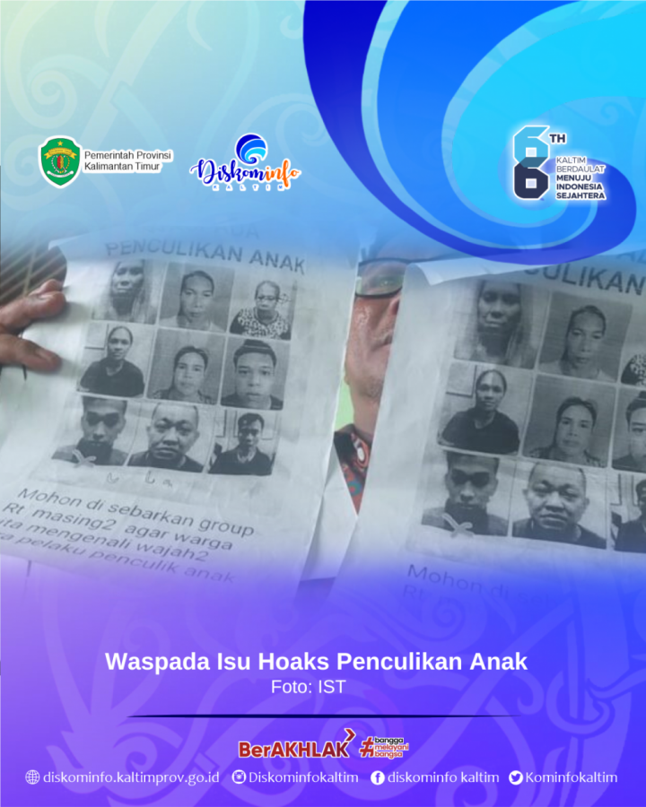 Waspada Isu Hoaks Penculikan Anak