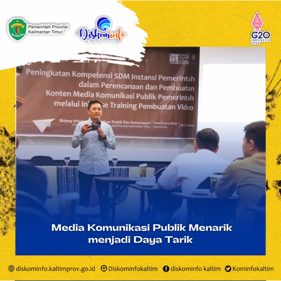 Media Komunikasi Publik Menarik menjadi Daya Tarik