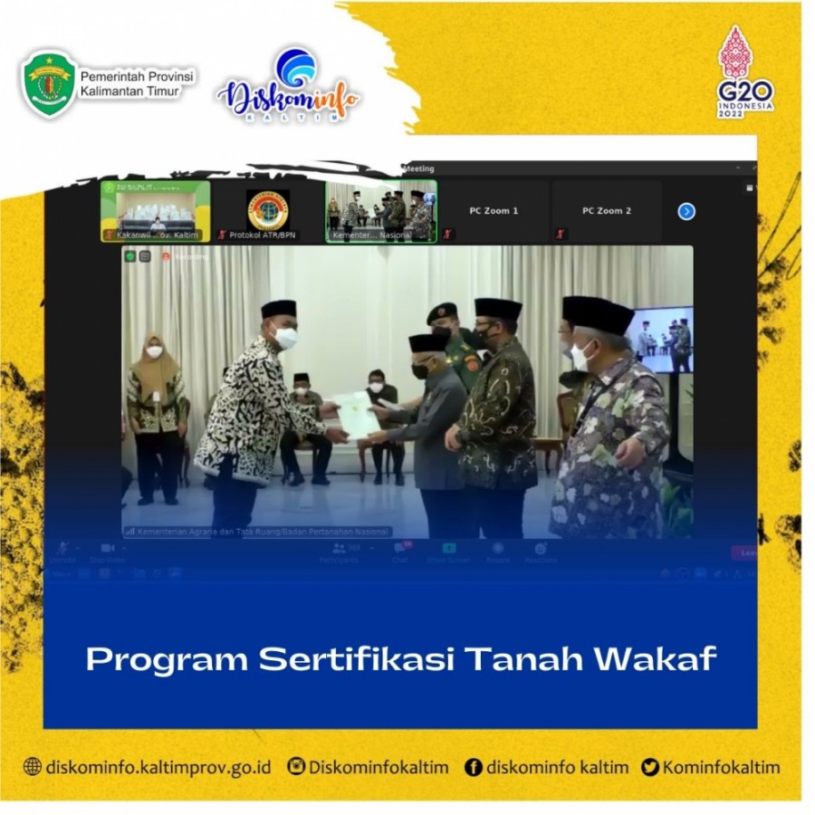 Program Sertifikasi Tanah Wakaf