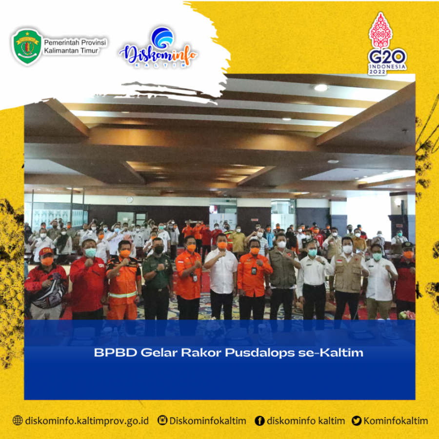 BPBD Gelar Rakor Pusdalops se-Kaltim