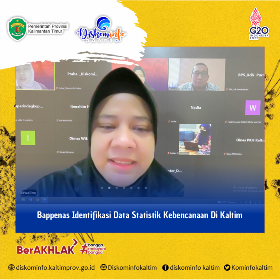 Bappenas Identifikasi Data Statistik Kebencanaan Di Kaltim