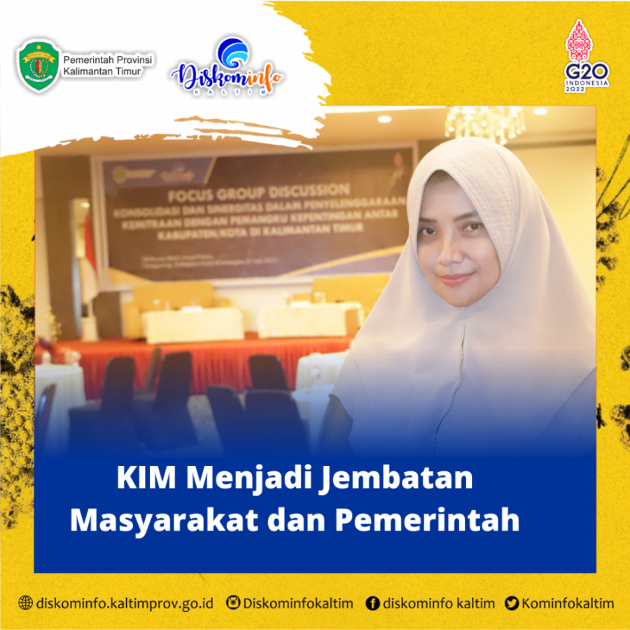 KIM menjadi jembatan masyarakat dan Pemerintah