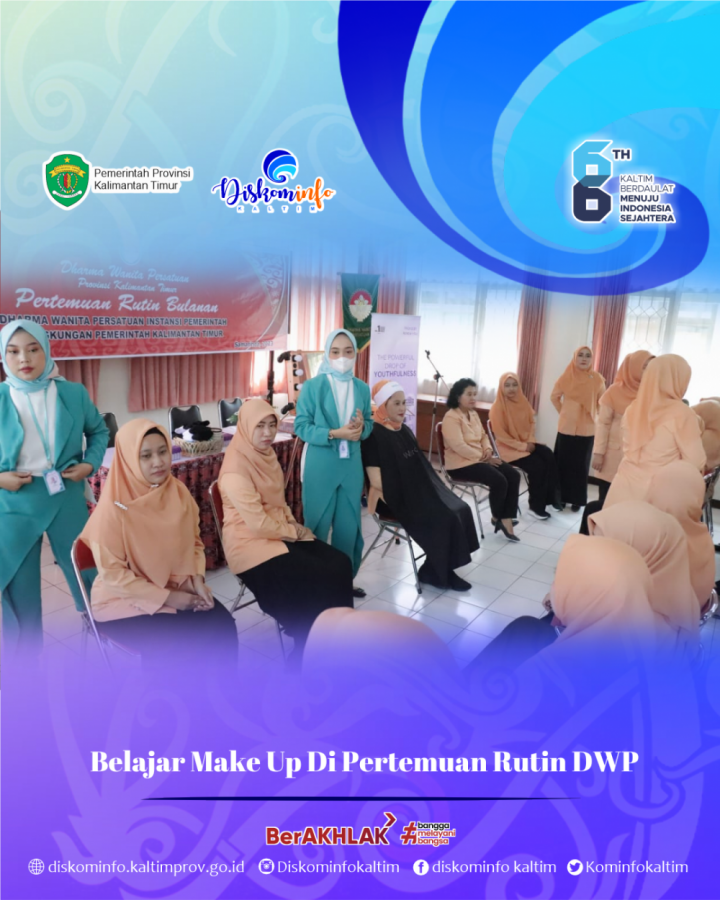 Belajar Make Up Di Pertemuan Rutin DWP