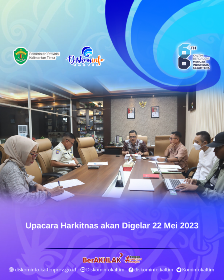 Upacara Harkitnas akan Digelar 22 Mei 2023