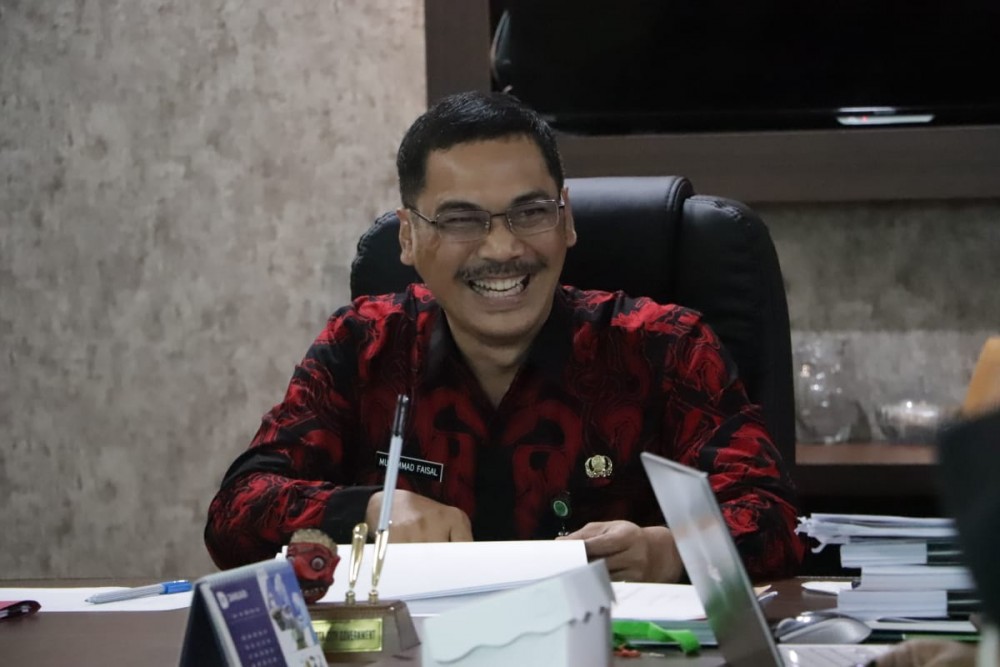 Faisal Pimpin Rapat Penilaian Dupak Jabatan Fungsional Pranata Humas