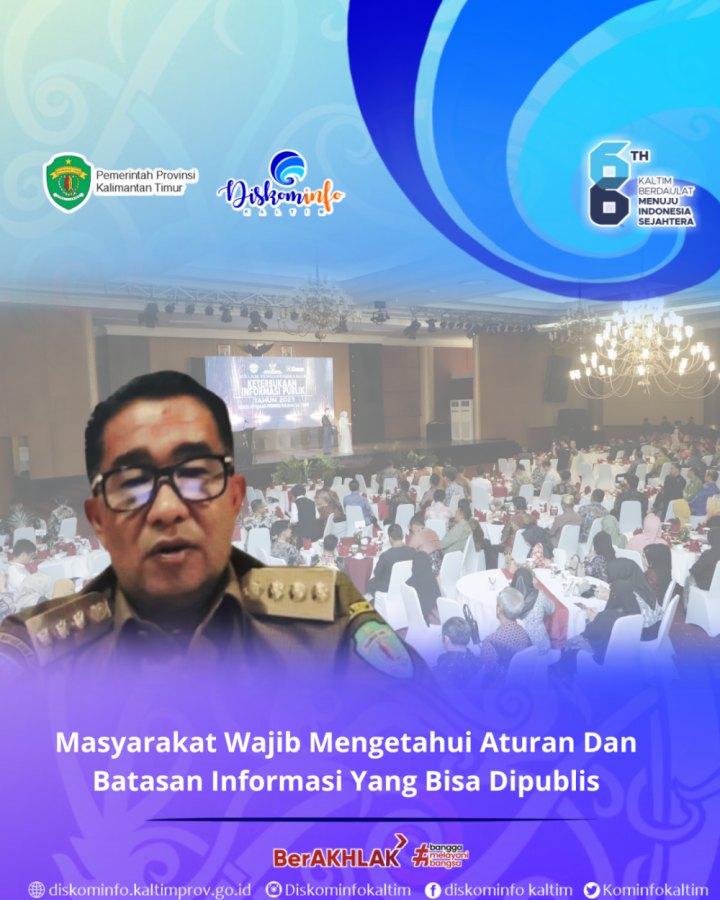 Masyarakat Wajib Mengetahui Aturan Dan Batasan Informasi Yang Bisa Dipublis