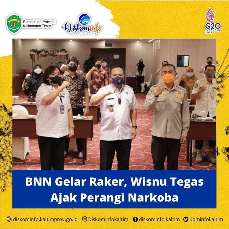 BNN Gelar Raker, Wisnu Tegas Ajak Perangi Narkoba