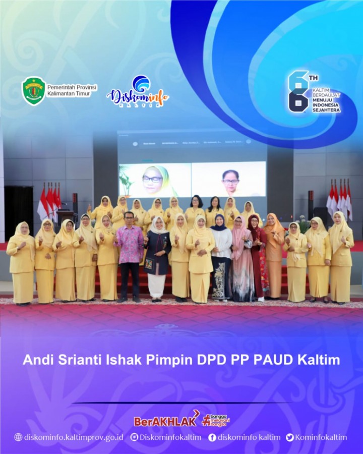 Andi Srianti Ishak Pimpin DPD PP PAUD Kaltim