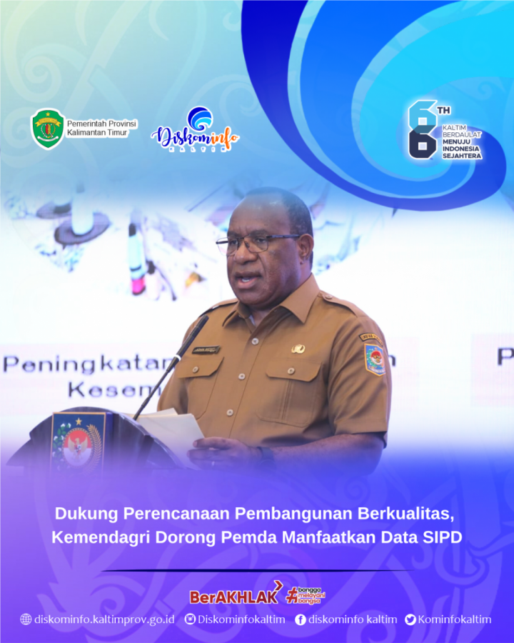 Dukung Perencanaan Pembangunan Berkualitas, Kemendagri Dorong Pemda Manfaatkan Data SIPD