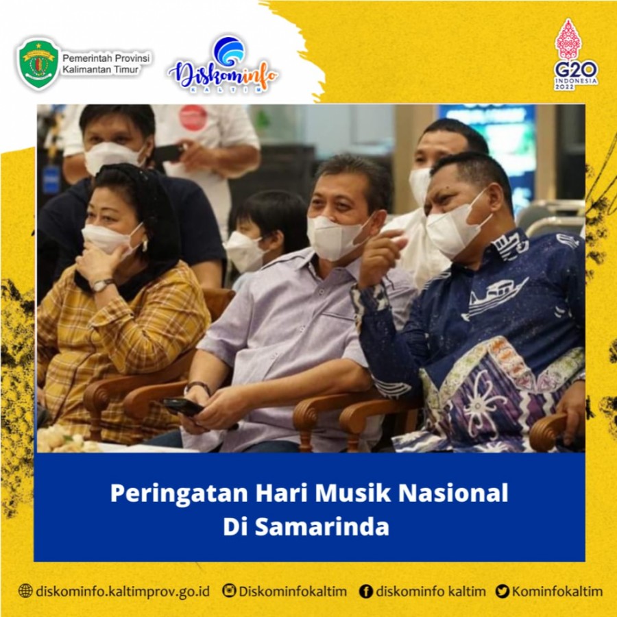 Peringatan Hari Musik Nasional di Samarinda