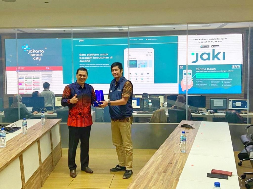 Diskominfo Kaltim Kunjungi BLUD Jakarta Smart City