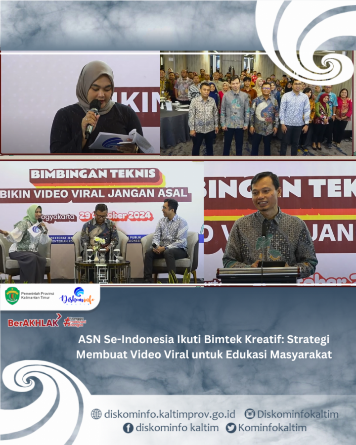 ASN Se-Indonesia Ikuti Bimtek Kreatif Ciptakan Strategi Membuat Video Viral untuk Edukasi Masyarakat