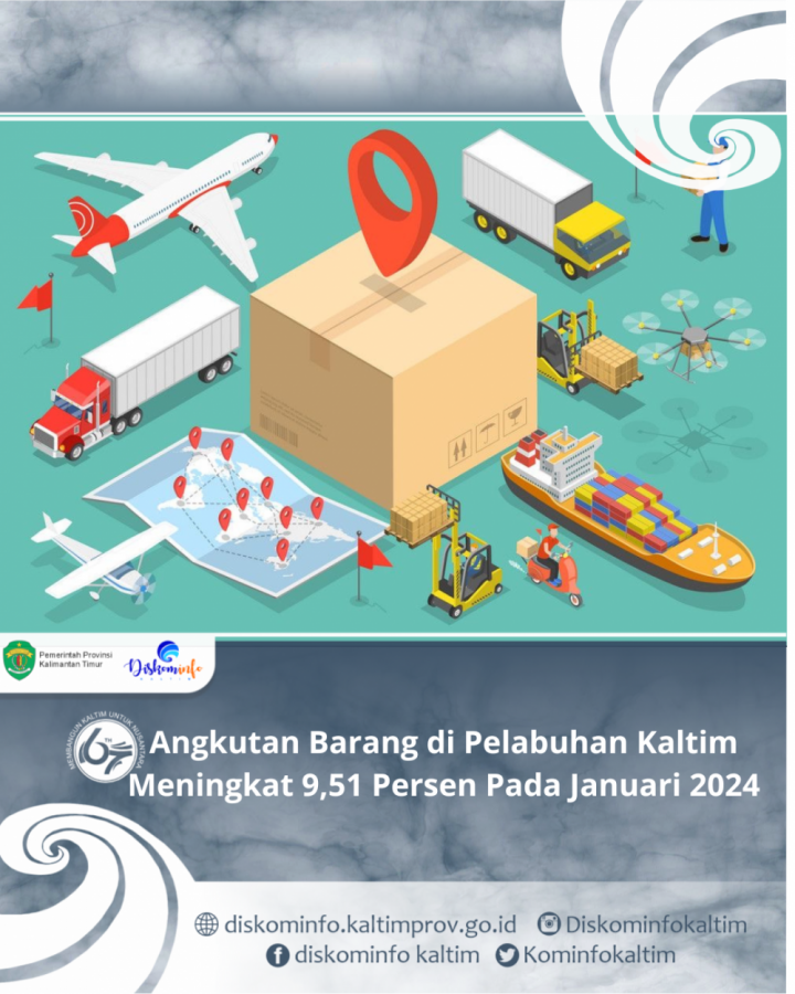 Angkutan Barang di Pelabuhan Kaltim Meningkat 9,51 Persen pada Januari 2024