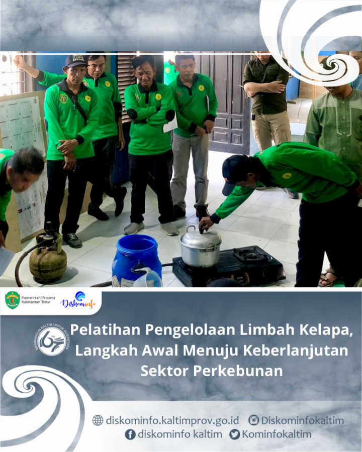 Pelatihan Pengelolaan Limbah Kelapa, Langkah Awal Menuju Keberlanjutan Sektor Perkebunan