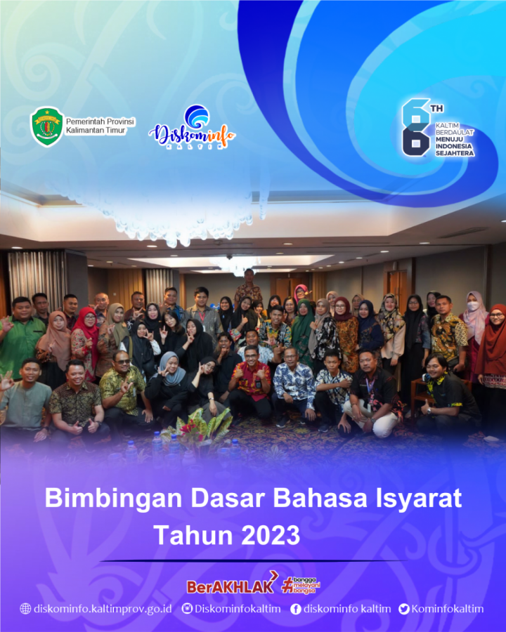 Bimbingan Dasar Bahasa Isyarat Tahun 2023