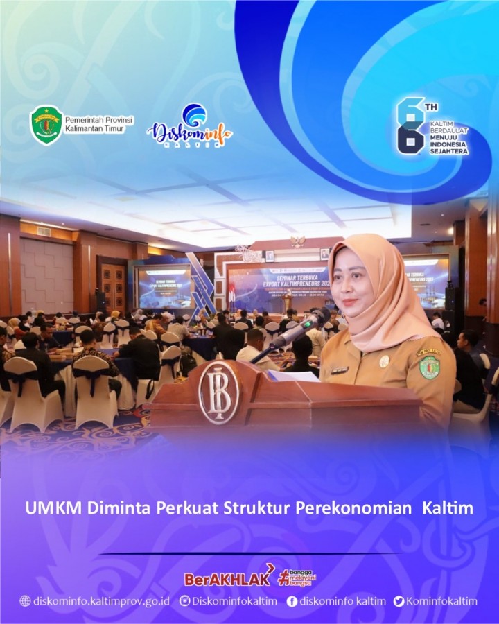 UMKM Diminta Perkuat Struktur Perekonomian  Kaltim