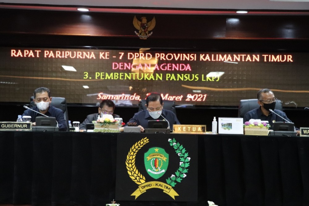 DPRD Kaltim Gelar Rapat Paripurna ke-7