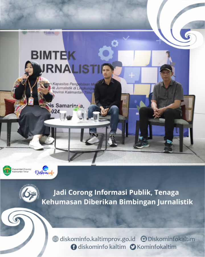 Jadi Corong Informasi Publik, Tenaga Kehumasan Diberikan Bimbingan Jurnalistik