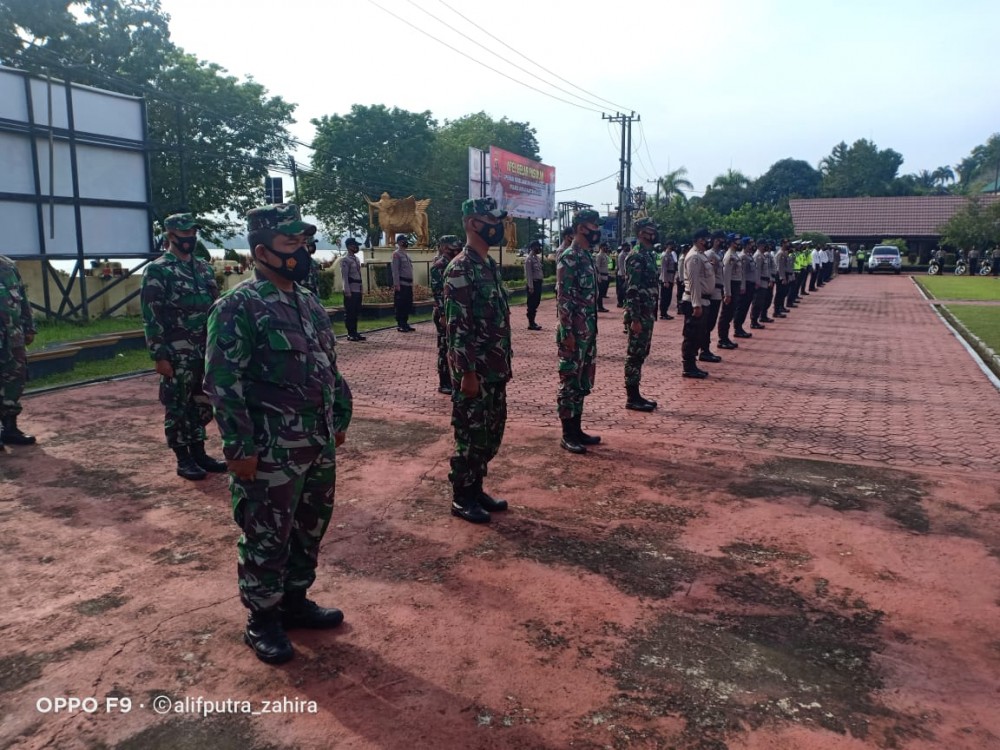 Kodim Tenggarong dukung Polres Kukar dalam Operasi Keselamatan Mahakam 2021