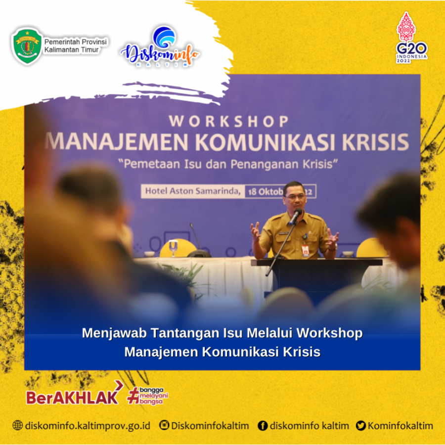 Menjawab Tantangan Isu Melalui Workshop Manajemen Komunikasi Krisis