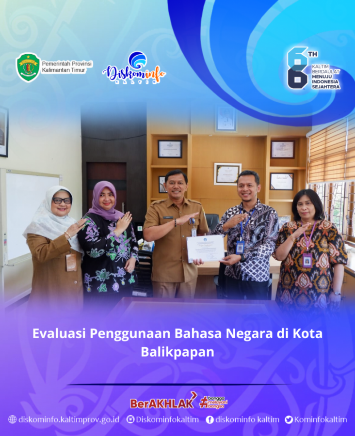 Evaluasi Penggunaan Bahasa Negara di Kota Balikpapan