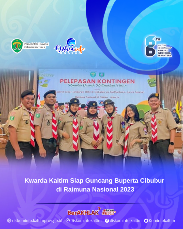 Kwarda Kaltim Siap Guncang Buperta Cibubur di Raimuna Nasional 2023