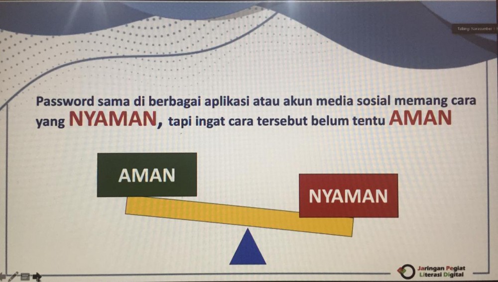 Agar Aman Bermedia Digital, Kurangi Sedikit Rasa Nyaman