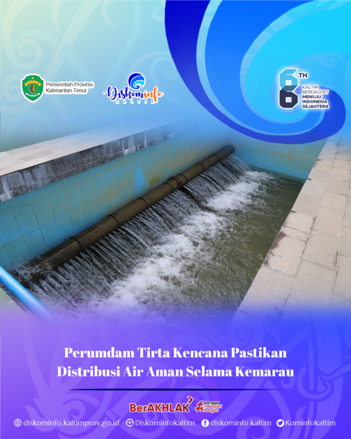 Perumdam Tirta Kencana Pastikan Distribusi Air Aman Selama Kemarau