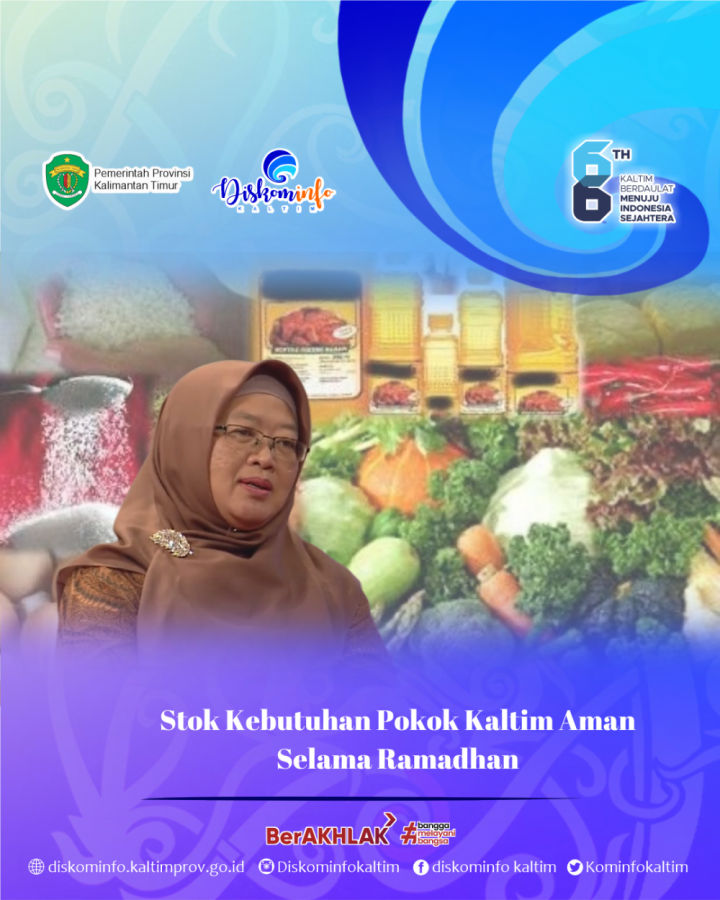 Stok Kebutuhan Pokok Kaltim Aman Selama Ramadhan