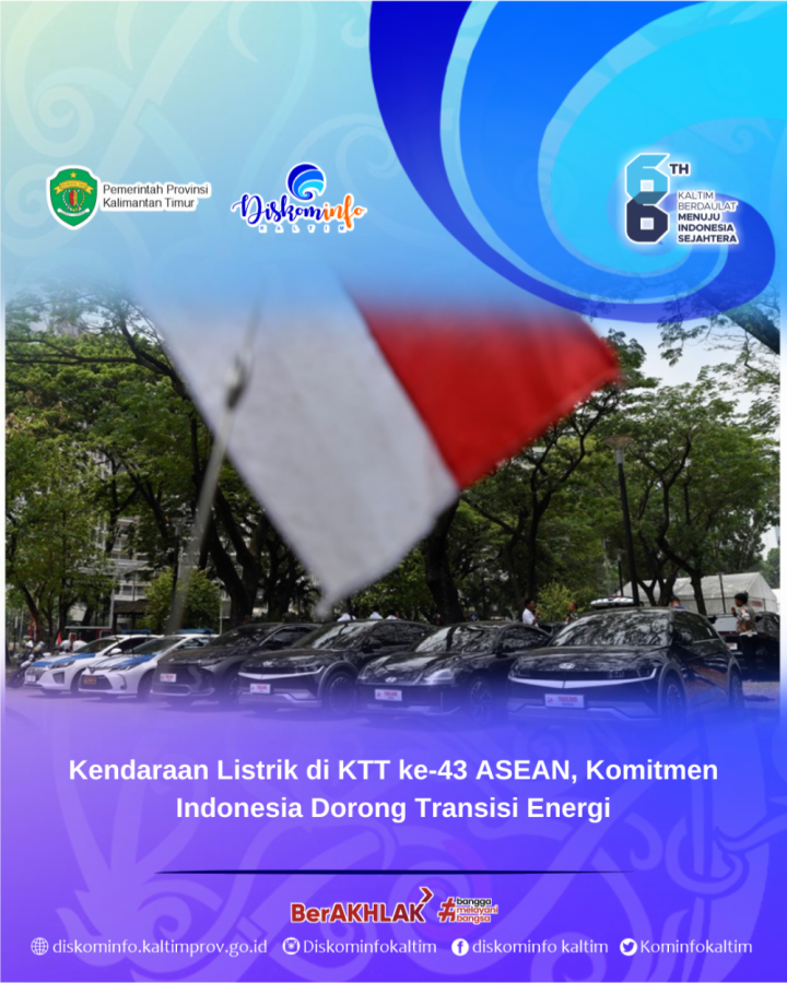 Kendaraan Listrik di KTT ke-43 ASEAN, Komitmen Indonesia Dorong Transisi Energi