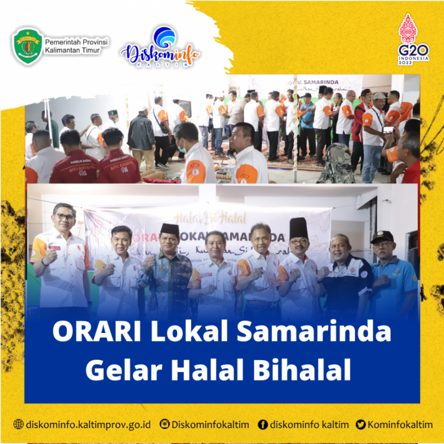 ORARI Lokal Samarinda Gelar Halal Bihalal