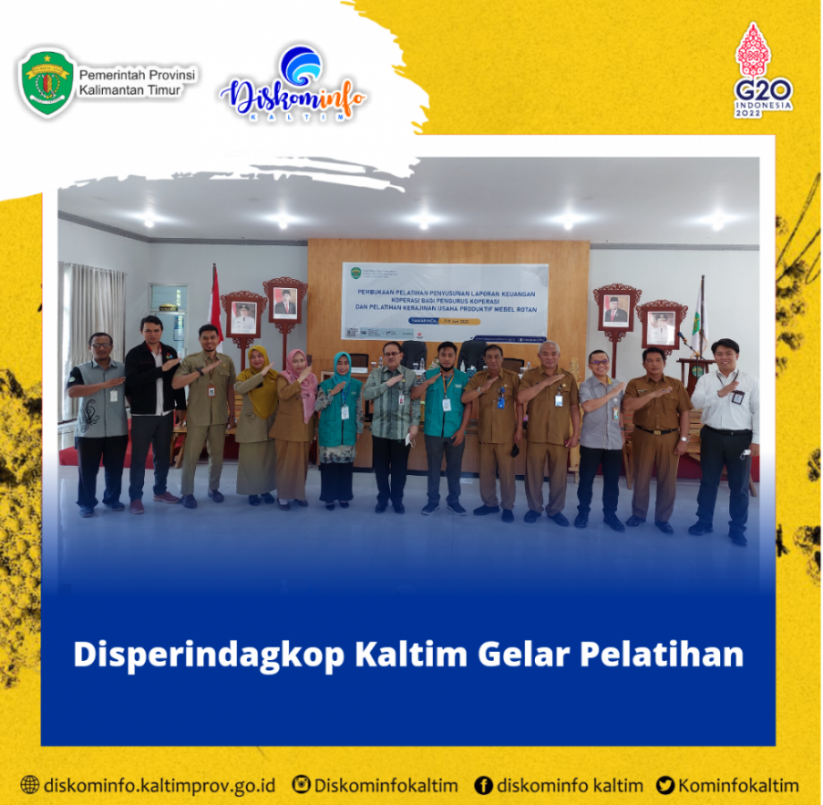 Disperindagkop Kaltim Gelar Pelatihan