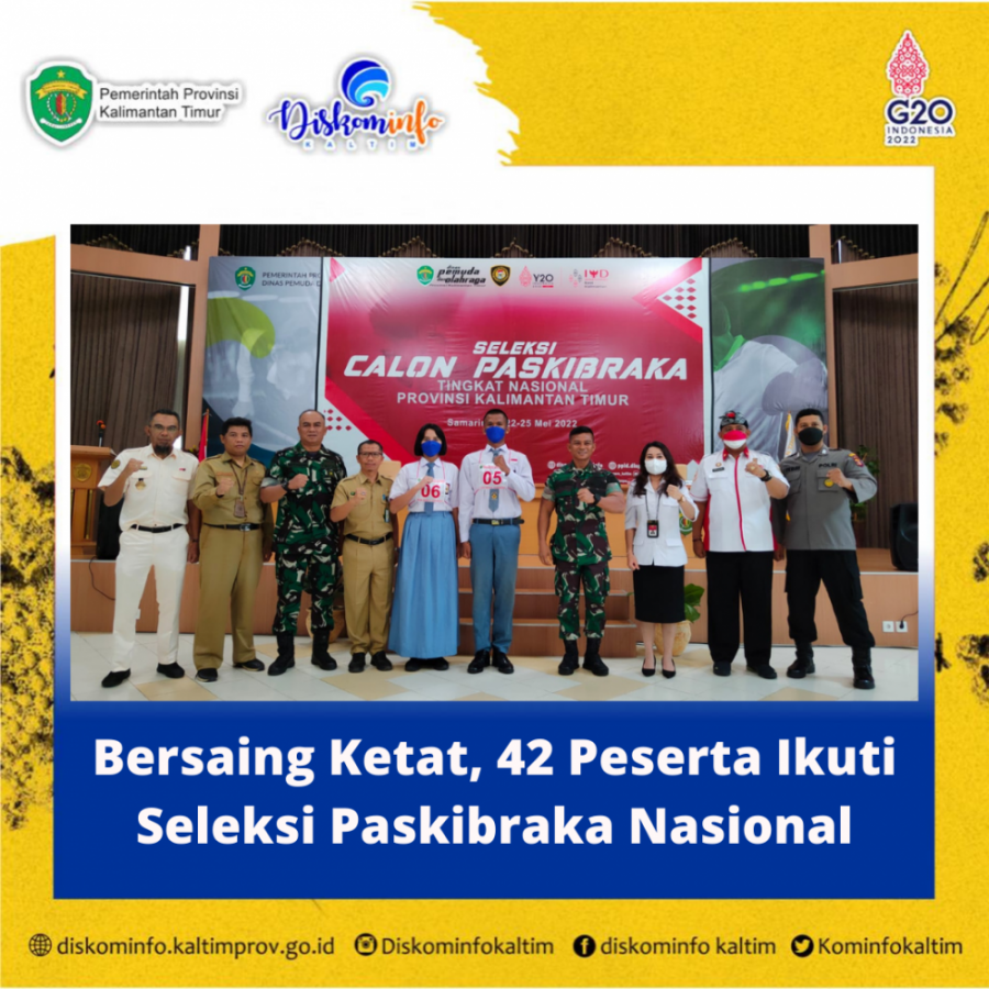 Bersaing Ketat, 42 Peserta Ikuti Seleksi Paskibraka Nasional